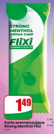 Dino Karta aromatyzująca Strong Menthol Flixi oferta