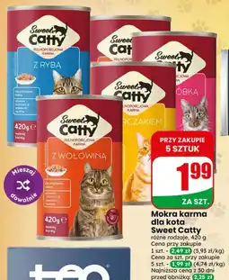 Dino Mokra karma dla kota Sweet Catty oferta