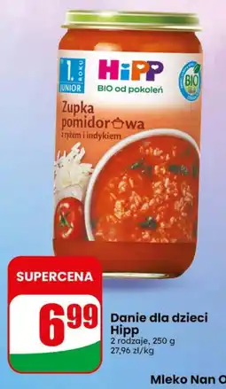 Dino Zupka pomidorowa z ryżem i indykiem Hipp oferta