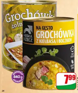 Dino Męska Rzecz Grochówka z kiełbasą i boczkiem oferta