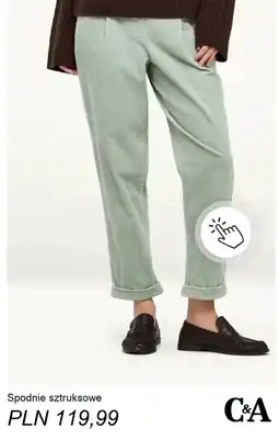 C&A Spodnie sztruksowe C&A oferta