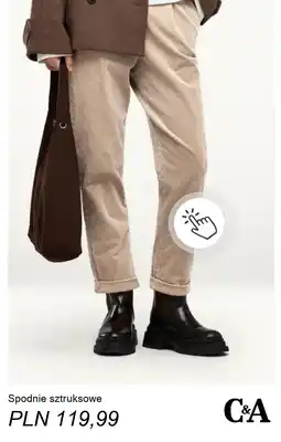 C&A Spodnie sztruksowe C&A oferta