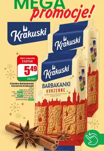 Ciastka Barbakanki korzenne Krakuski
