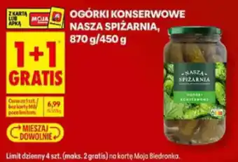 Ogórki Konserwowe Nasza Spiżarnia