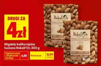 Migdały kalifornijskie huskane BakaD'Or