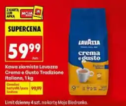 Biedronka Kawa ziemista Lavazza Crema e Gusto Tradizione Italiana oferta