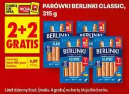 Biedronka Parówki Berlinki Classic oferta