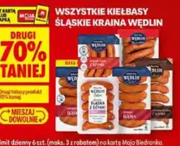 Biedronka Kiełbasa Śląska Kraina Wędlin oferta