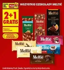 Biedronka Wszystkie czekolady Meltié oferta