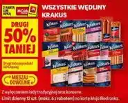 Biedronka Wszystkie wędliny Krakus oferta