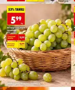 Biedronka Winogrona jasne oferta
