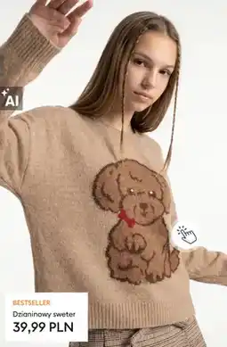 Sinsay Dzianinowy sweter oferta
