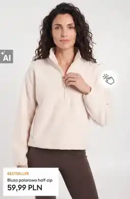 Sinsay Bluza polarowa half-zip oferta