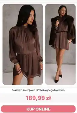 Renee Sukienka koktajlowa z połyskującego materiału Reneé oferta