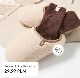 Sinsay Kapcie z imitacji baranka oferta