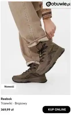 eobuwie Trzewiki brązowy Reebok oferta