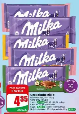 Dino Czekolada Milka oferta