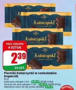 Dino Pierniki Katarzynki w czekoladzie Kopernik oferta