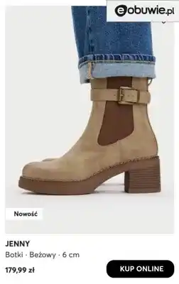 eobuwie Botki Jenny oferta