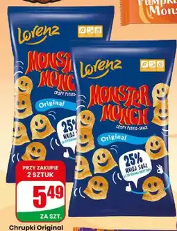 Dino Chrupki Original Monster Munch Lorenz oferta