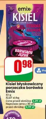 Dino Kisiel błyskawiczny porzeczka borówka Emix oferta