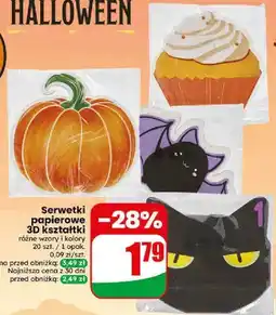 Dino Serwetki papierowe 3D kształtki oferta