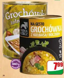 Dino Grochówka z kiełbasą i boczkiem Męska Rzecz oferta