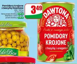 Dino Pomidory krojone z bazylią Dawtona oferta