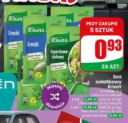 Dino Sos sałatkowy grecki Knorr oferta