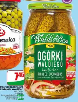 Dino Ogórki konserwowe kartuskie WaldiBen oferta