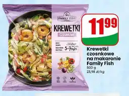 Dino Krewetki czosnkowe na makaronie Family Fish oferta