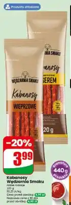Dino Kabanosy wieprzowe Wędzarnia Smaku oferta