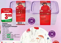 Dino Zestaw pojemników na żywność Keeeper oferta