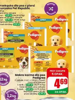 Dino Mokra karma dla psa Pedigree 4-pak oferta