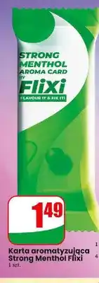 Dino Karta aromatyzująca Strong Menthol Flixi oferta