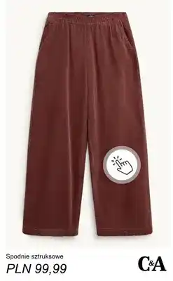 C&A Spodnie sztruksowe C & A oferta