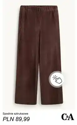 C&A Spodnie sztruksowe C & A oferta