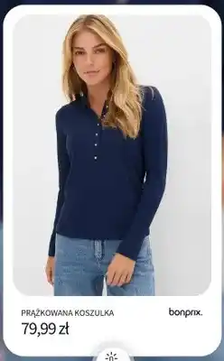 BonPrix Prążkowana koszulka Bonprix oferta