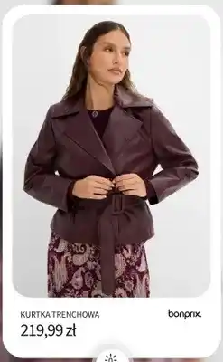 BonPrix Kurtka trenchowa Bonprix oferta