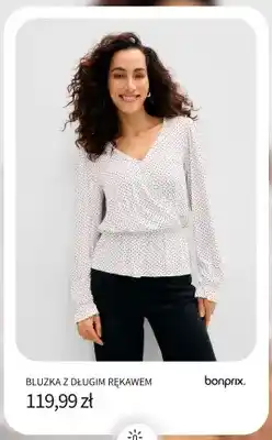 BonPrix Bluzka z długim rękawem Bonprix oferta