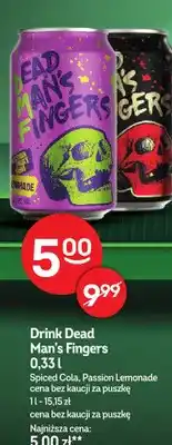 Żabka Drink Dead Man's Fingers Passion Lemonade oferta