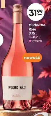 Żabka Wino różowe Mucho Mas Rose wytrawne oferta