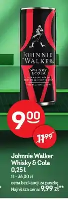 Żabka Drink Johnnie Walker Whisky & Cola oferta
