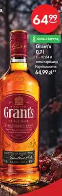 Żabka Whisky Grant's Triple Wood oferta