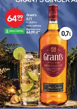 Żabka Whisky Grant's Triple Wood oferta
