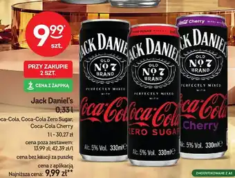 Drink Jack Daniel's Coca-Cola Cherry