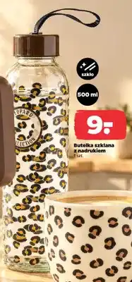 Netto Butelka szklana z nadrukiem 500 ml Florina oferta