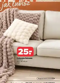 Netto Poduszka futrzana 40x45 cm oferta