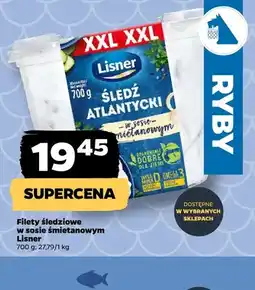 Netto Filety śledziowe w sosie śmietanowym Lisner oferta