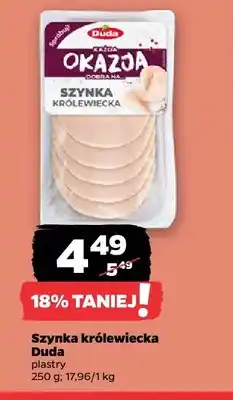 Netto Szynka królewiecka Duda plastry oferta